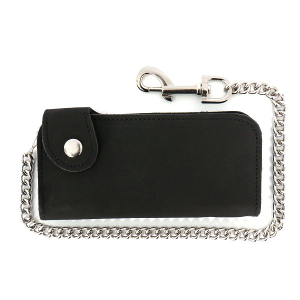 Bi-Fold w 9 CC Slot Naked Leather Wallet