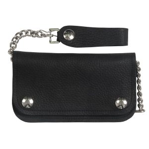 Bifold 6 Pocket Naked Leather Wallet