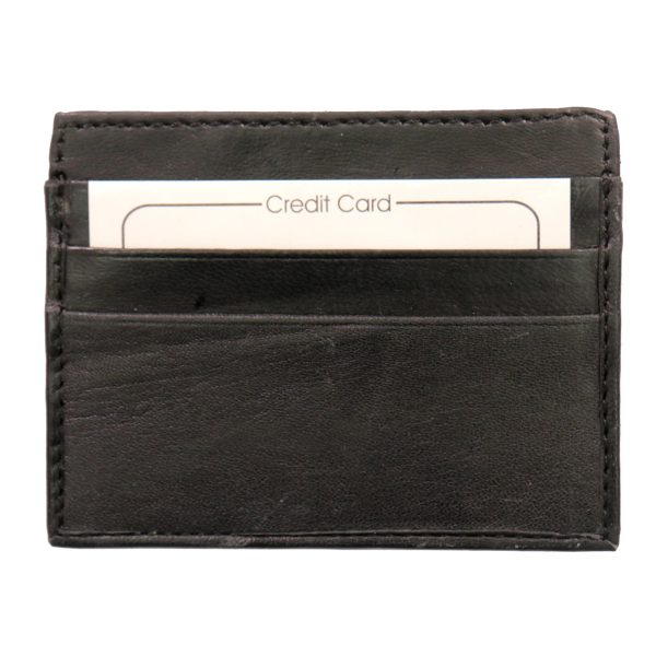 Black Credit Card Holding Wallet
