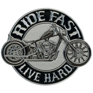 Circle Bike 9 x 8 Patch