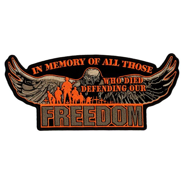 Defending Our Freedom 11 x 5 Patch