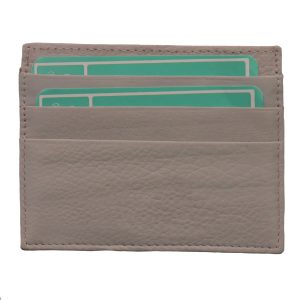 Grey Credit Card Holding Wallet