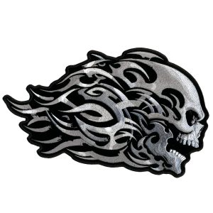 Head Butt Tribal Skull 4 x 3 Patch