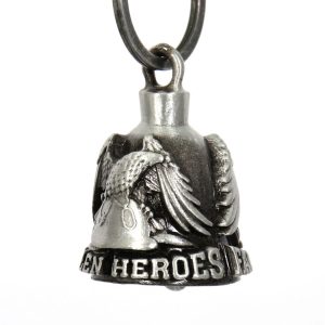 MLB9034 'Eagle - Fallen Heroes' Motorcycle Good Luck Bell