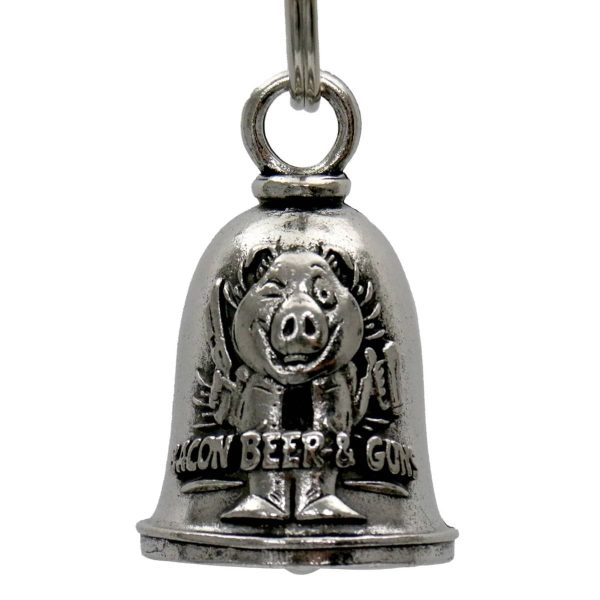 MLB9072 Bacon Beer Motorcycle Good Luck Bell