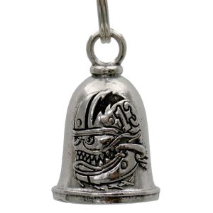MLB9079 Bobber Monster Head Motorcycle Good Luck Bell