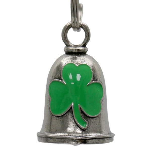 MLB9086 Clover Motorcycle Good Luck Bell