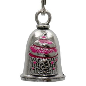 MLB9088 Cupcake Motorcycle Good Luck Bell