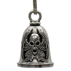 MLB9139 Skull Ghost Motorcycle Good Luck Bell