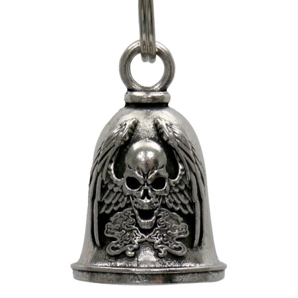 MLB9139 Skull Ghost Motorcycle Good Luck Bell