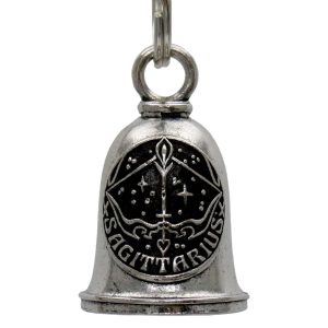 MLB9163 Zodiac Sagittarius Motorcycle Good Luck Bell