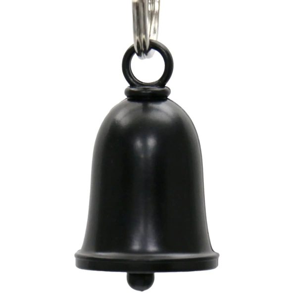 MLB9170 Black Motorcycle Good Luck Bell