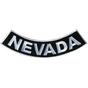 Nebraska 4” X 1” Bottom Rocker Patch