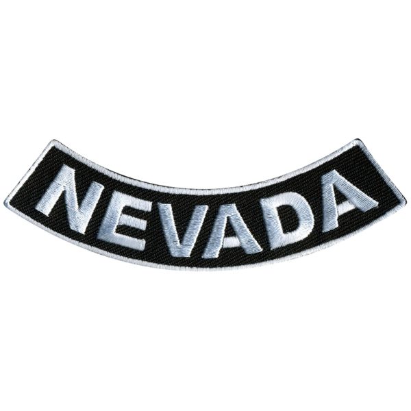 Nebraska 4” X 1” Bottom Rocker Patch