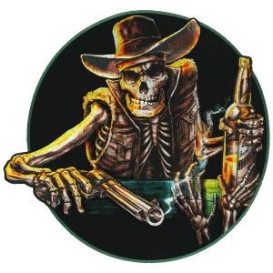 Saloon Skull 9 Patch