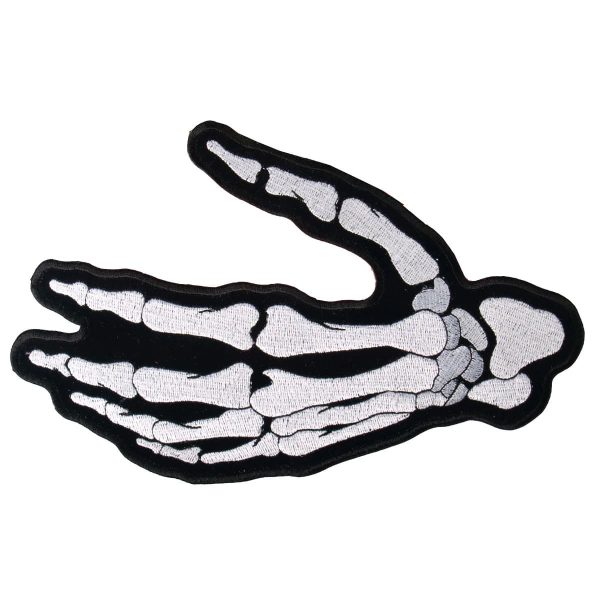 Skeleton Left Hand 4 x 3 Patch