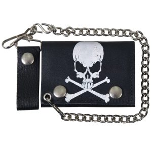 Skull and Crossbones Wallet
