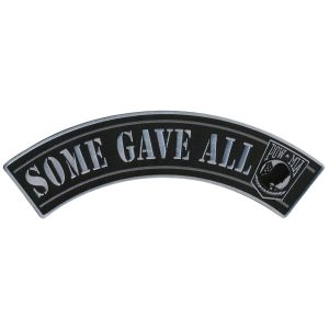 Some Gave All 12” X 3” Top Rocker Patch