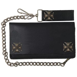 Wallet Bifold Iron Cross
