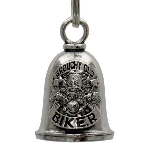 MLB9108 Grouchy Biker Motorcycle Good Luck Bell