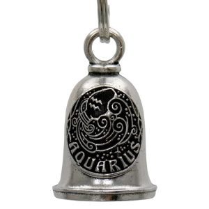 MLB9155 Zodiac Aquarius Motorcycle Good Luck Bell