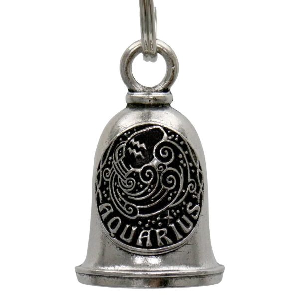 MLB9155 Zodiac Aquarius Motorcycle Good Luck Bell