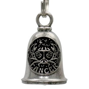MLB9157 Zodiac Cancer Motorcycle Good Luck Bell