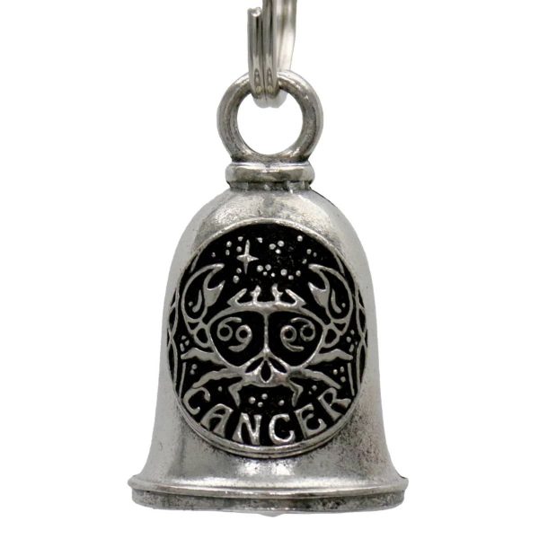 MLB9157 Zodiac Cancer Motorcycle Good Luck Bell