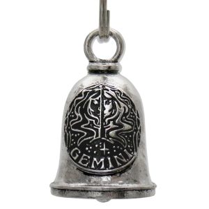 MLB9159 Zodiac Gemini Motorcycle Good Luck Bell