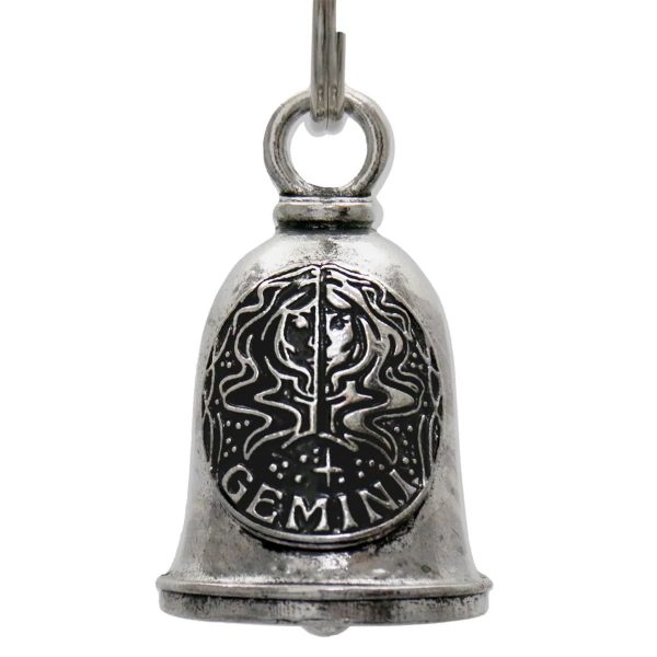 MLB9159 Zodiac Gemini Motorcycle Good Luck Bell