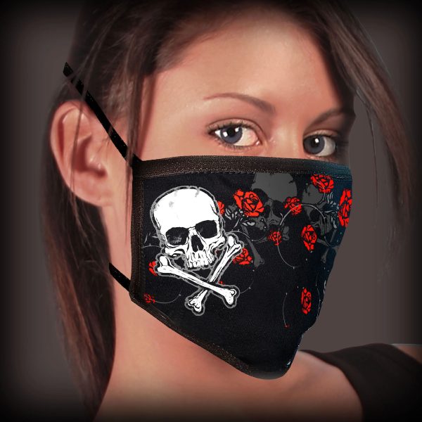 FMD1020 Red Roses Face Mask