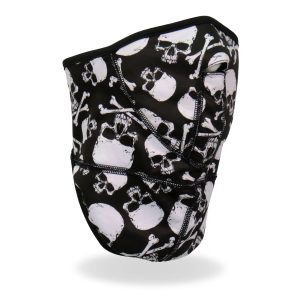 FWC2003 Skull and Crossbones Face Wrap Neck