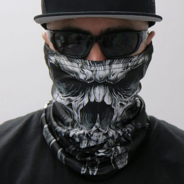 HWN2001 Shredder Skull Neck Gaiter Mask