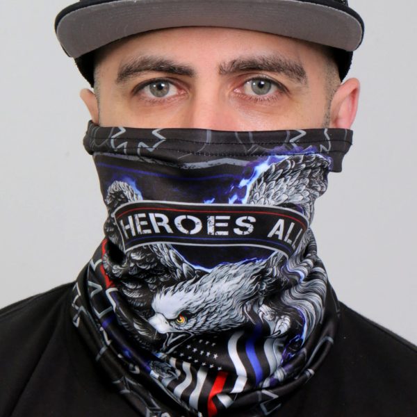 HWN2013 Thin Line Eagle Neck Gaiter Mask