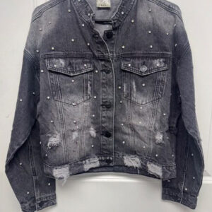 Ripped And Rhinestone Front